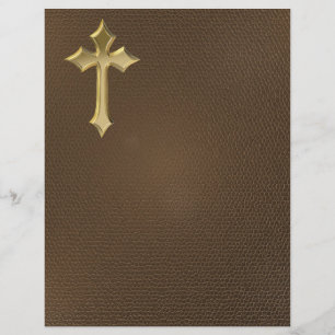 Prospectus 21,6 Cm X 24,94 Cm Croix chrétienne