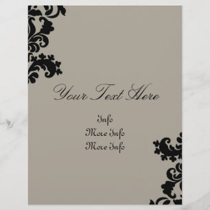 Prospectus 21,6 Cm X 24,94 Cm Dépliant élégant