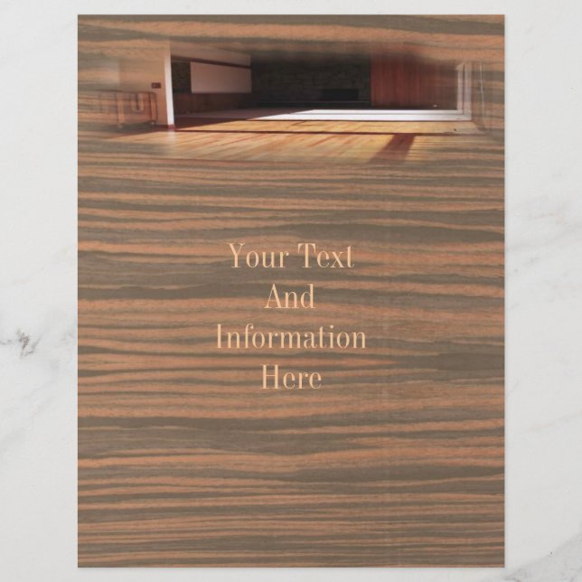 Prospectus 21,6 Cm X 24,94 Cm Dépliant Espace Vie (Devant)