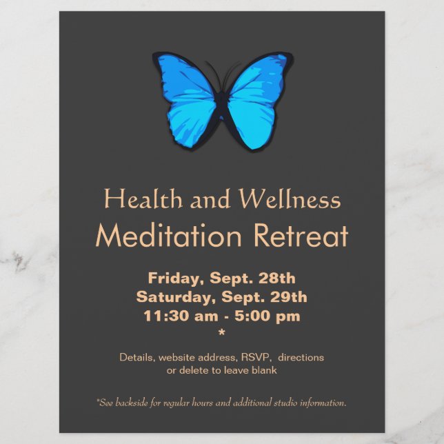 Prospectus 21,6 Cm X 24,94 Cm Dépliant sur la santé et le bien-être des femmes B (Devant)