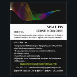 Prospectus 21,6 Cm X 24,94 Cm Design d'art graphique, graphiste publicité<br><div class="desc">Graphic Art Design,  Graphic Designer Publicité Flyers Par Le Magasin Carte de visite.</div>