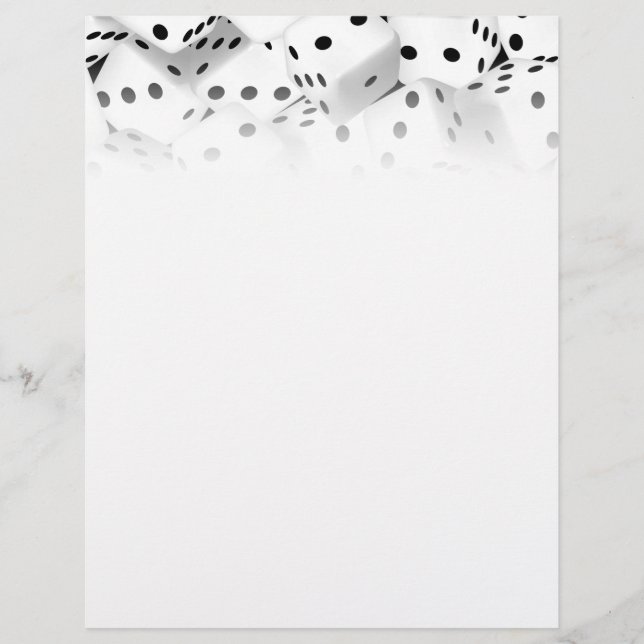 Prospectus 21,6 Cm X 24,94 Cm Dice chanceux (Devant)