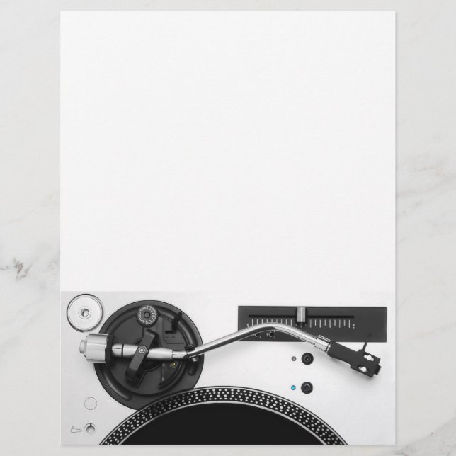 Prospectus 21,6 Cm X 24,94 Cm DJ music party Flyer (Devant)