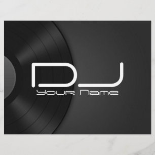 Prospectus 21,6 Cm X 24,94 Cm DJ Vinyl Flyer