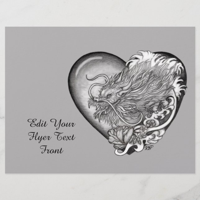 Prospectus 21,6 Cm X 24,94 Cm Dragon Heart (Devant)