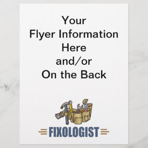 Prospectus 21,6 Cm X 24,94 Cm Drôle Handyman