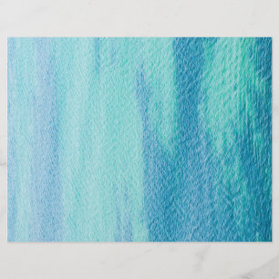 Prospectus 21,6 Cm X 24,94 Cm Eau de mer en surface