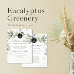 Prospectus 21,6 Cm X 24,94 Cm Elégant Eucalyptus Verdure Botanique Promotionnel<br><div class="desc">Elégant Eucalyptus Green Brochure promotionnelle botanique</div>