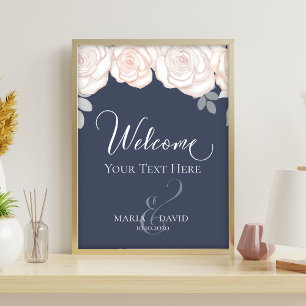 Prospectus 21,6 Cm X 24,94 Cm Elégant Mariage Bienvenue Créer Votre Propre Ardoi