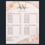 Prospectus 21,6 Cm X 24,94 Cm Élégant Monogramme rose Or Marbre Agate Tarificati<br><div class="desc">Elégant Monogram Pink Gold Marble Agate Service Menu Prix Liste Circulaire.  Besoin d'aide ? Je suis heureux d'aider. Envoie-moi juste un message.</div>