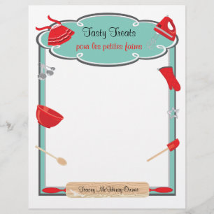 Prospectus 21,6 Cm X 24,94 Cm En-tête de papier papier papier papier à biscuits