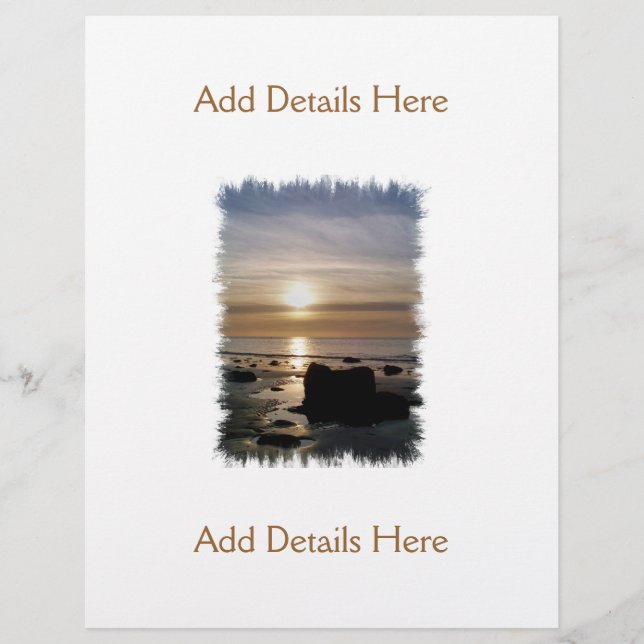 PROSPECTUS 21,6 CM X 24,94 CM ENSOLEIL (Devant)