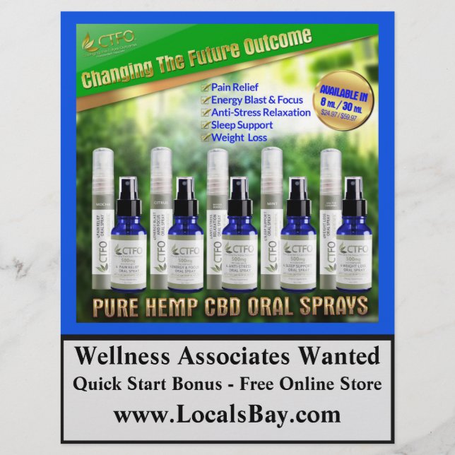 Prospectus 21,6 Cm X 24,94 Cm Entreprise CTFO (Devant)