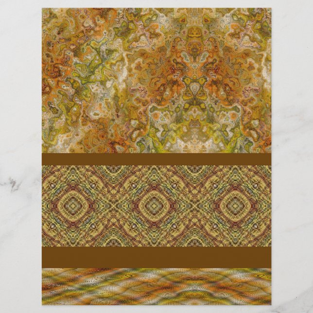 Prospectus 21,6 Cm X 24,94 Cm ET Sampler Bulk Scrapbook Paper Pages (Devant)