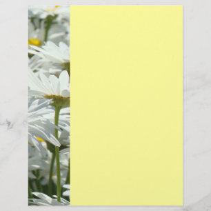 Prospectus 21,6 Cm X 24,94 Cm Événements d'été Flyers Fleurs de marguerite Flora