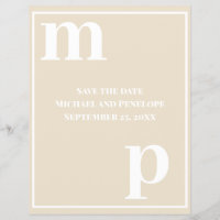 Faire un monogramme champagne beige budget enregis