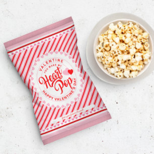 Prospectus 21,6 Cm X 24,94 Cm Faites ma culotte de coeur Valentine's Popcorn Bag