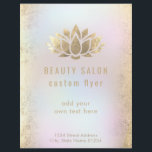 Prospectus 21,6 Cm X 24,94 Cm FAUX gold foil lotus logo<br><div class="desc">please note this is a printed product with NO REAL GOLD FOIL</div>