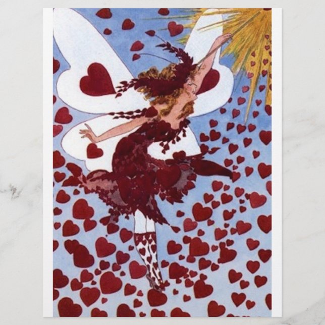 Prospectus 21,6 Cm X 24,94 Cm Fée des Coeurs (Devant)