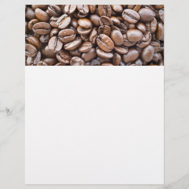 Prospectus 21,6 Cm X 24,94 Cm Fèves de café (Devant)