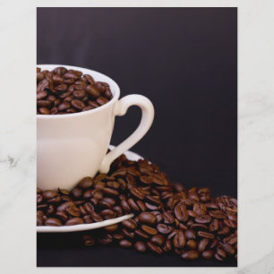 Prospectus 21,6 Cm X 24,94 Cm Fèves de café