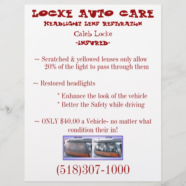 Prospectus 21,6 Cm X 24,94 Cm Fiche commerciale (Devant)