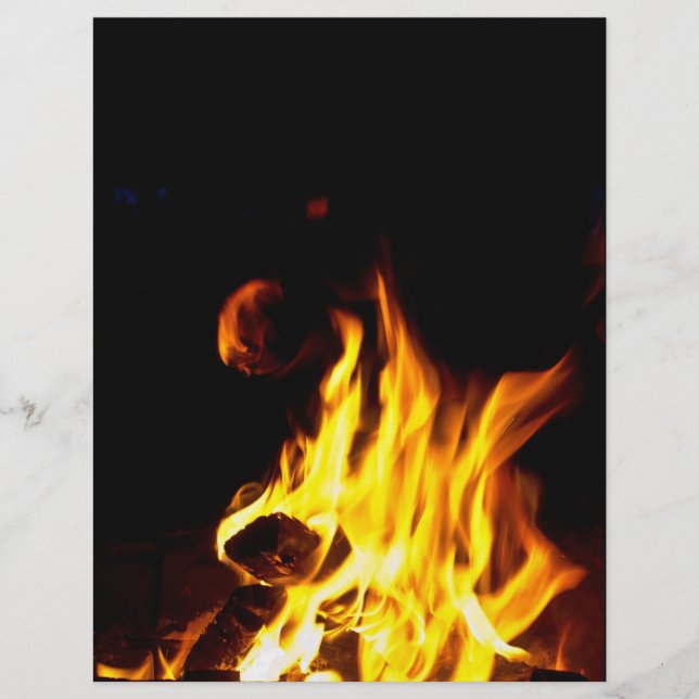 Prospectus 21,6 Cm X 24,94 Cm Flamme (Devant)