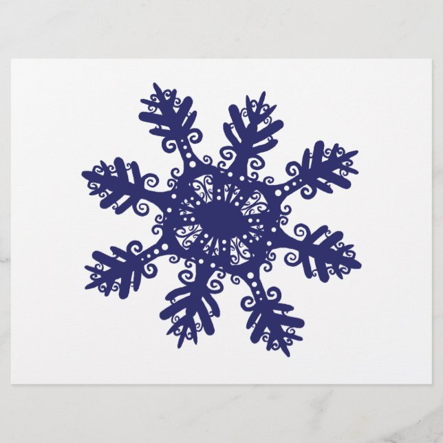 Prospectus 21,6 Cm X 24,94 Cm Flèche de neige II (Devant)