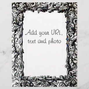 Prospectus 21,6 Cm X 24,94 Cm Fleurs Art Déco