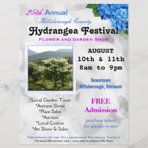 Prospectus 21,6 Cm X 24,94 Cm Flore et jardin Afficher Flyers personnalisés