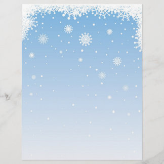 Prospectus 21,6 Cm X 24,94 Cm Flyer à neige