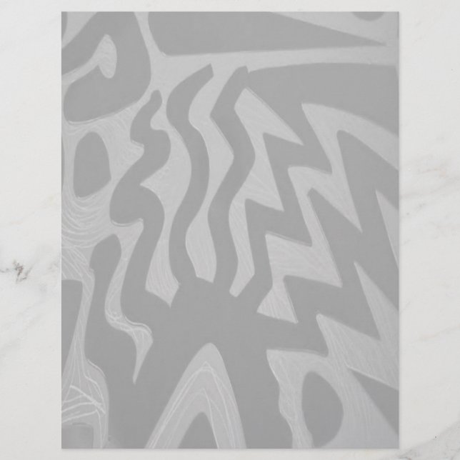 Prospectus 21,6 Cm X 24,94 Cm Flyer BW funky (Devant)