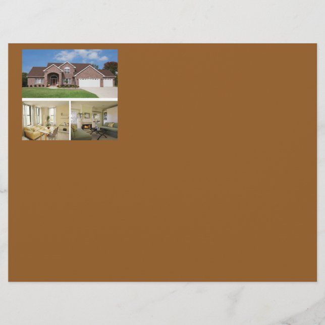 Prospectus 21,6 Cm X 24,94 Cm Flyer immobilier (Devant)