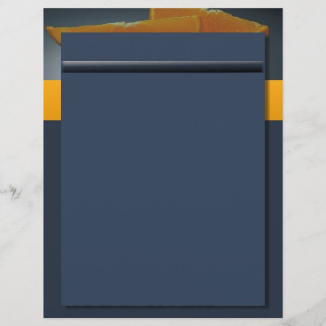 Prospectus 21,6 Cm X 24,94 Cm Flyer orange (Devant)