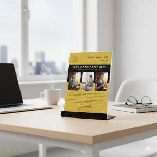 Prospectus 21,6 Cm X 24,94 Cm Flyer personnalisé pour la promotion de produits m