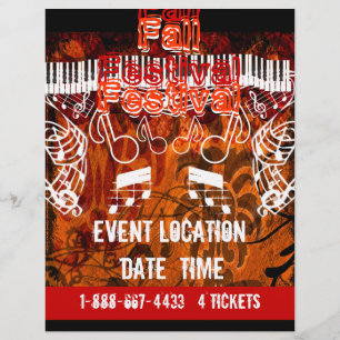 Prospectus 21,6 Cm X 24,94 Cm Flyer pour l'événement de la fête d'Halloween ou l