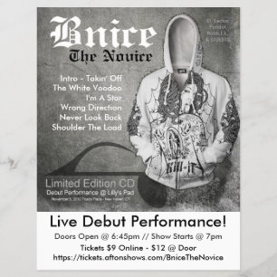 Prospectus 21,6 Cm X 24,94 Cm Flyers de Bnice Debut