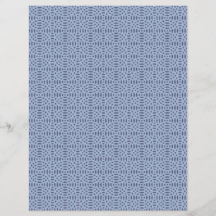 Prospectus 21,6 Cm X 24,94 Cm formes circulaires motif sans couture