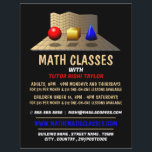 Prospectus 21,6 Cm X 24,94 Cm Formes Mathématiques, Publicité pour les cours de<br><div class="desc">Formes Mathématiques,  Flyers de publicité pour les cours de mathématiques par The Business Card Store.</div>