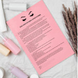 Prospectus 21,6 Cm X 24,94 Cm FORMULAIRE DE CONSENTEMENT D'EXTENSION EYELASH En<br><div class="desc">Les formulaires de consentement Eyelash Extensions sont parfaits pour votre entreprise Lash Extension. Cette conception moderne et sophistiquée de formulaire de consentement comprend une illustration glamour et minimaliste des cils d'une femme un titre et un bloc où vous pouvez insérer tous vos détails de consentement éclairé sur un luxe contre...</div>