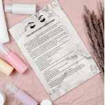 Prospectus 21,6 Cm X 24,94 Cm FORMULAIRE DE CONSENTEMENT D'EXTENSION EYELASH mar<br><div class="desc">Les formulaires de consentement Eyelash Extensions sont parfaits pour votre entreprise Lash Extension. Cette conception moderne et sophistiquée de formulaire de consentement comprend une illustration glamour et minimaliste des cils d'une femme avec une ombre de rosegold, un titre et un bloc où vous pouvez insérer tous vos détails de consentement...</div>