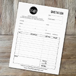 Prospectus 21,6 Cm X 24,94 Cm Formulaire de soumission professionnelle, facture<br><div class="desc">Ce formulaire complet est parfait pour les petites entreprises à la recherche d'un look professionnel. Ajoutez votre logo et vos coordonnées pour compléter ce look. Usages du commerce de services : aménagement paysager,  plomberie,  électricité,  manutentionnaire,  entrepreneur,  construction et plus encore.</div>