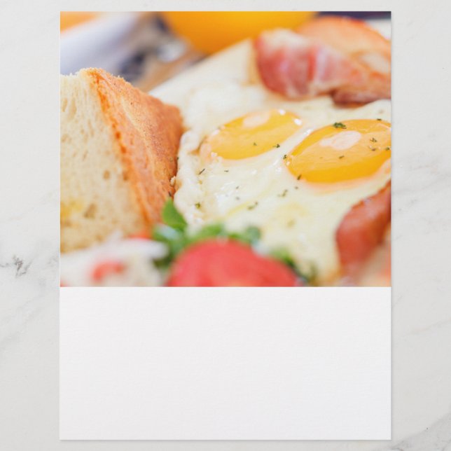 Prospectus 21,6 Cm X 24,94 Cm Fried eggs (Devant)