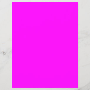 Prospectus 21,6 Cm X 24,94 Cm Fun Festif Moderne Chic Solid Rose brillant Magent