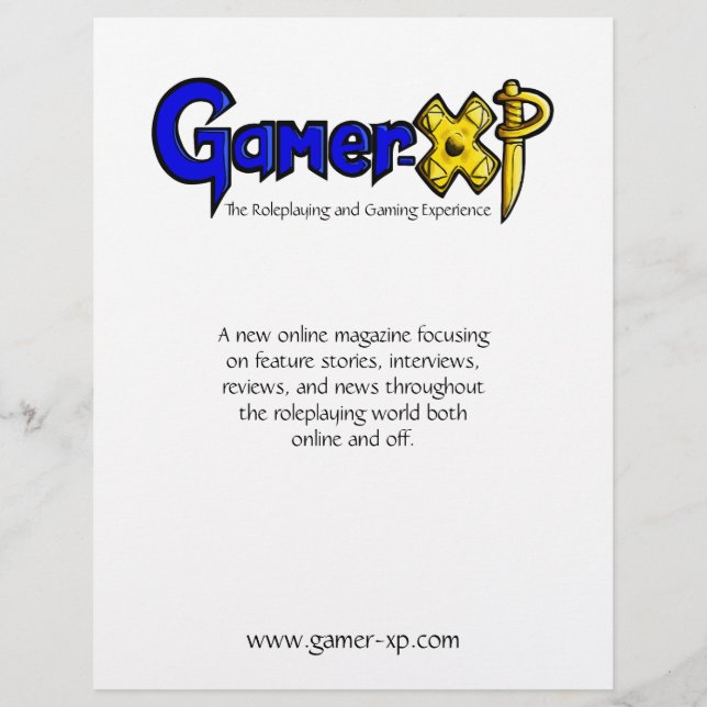 Prospectus 21,6 Cm X 24,94 Cm Gamer-XP (Devant)