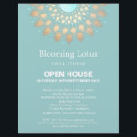 Prospectus 21,6 Cm X 24,94 Cm Gold Lotus Mandala Yoga<br><div class="desc">Design carte de visite chic et sophistiqué avec mandala de faux lotus en feuille. Ce n'est pas un vrai papier d'aluminium,  mais une image. Il n'y a ni brillance ni texture. Pour obtenir du matériel marketing correspondant,  veuillez me contacter à l'adresse maurareed.designs@gmail.com</div>