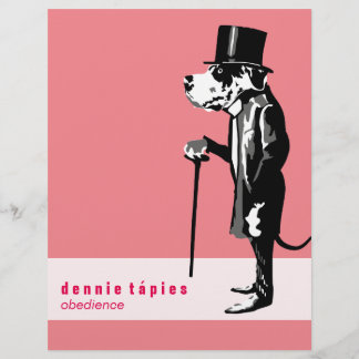 Prospectus 21,6 Cm X 24,94 Cm Grand Danois Flyer