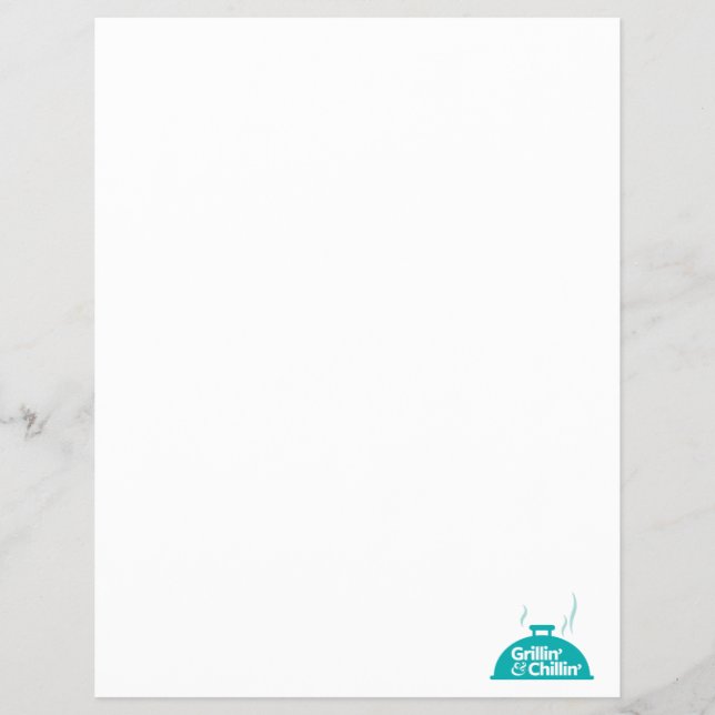 Prospectus 21,6 Cm X 24,94 Cm Grillin' & Chillin' (Devant)