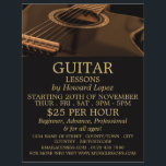 Prospectus 21,6 Cm X 24,94 Cm Guitare noire, leçons de guitare publicité<br><div class="desc">Guitare Noire,  Cours De Guitare Des Flyers Publicitaires Par Le Magasin Carte de visite.</div>