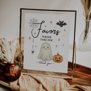 Prospectus 21,6 Cm X 24,94 Cm Halloween Baby shower Favorisez le prospectus budg